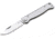Boker Plus Atlas Folding Knife, 2.64in, 12C27, Stainless Steel Silver Handle, 01BO850