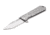 Boker Plus Kihon Tanto Folding Knife, 3.3in, Stainless Steel, D2, Uncoated, Grey, 01BO764