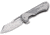 Boker Plus Leviathan Folding Knives Jason B. Stout, 3.1in, D2, Clip Point, SS, Silver, 01BO752