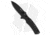 Boker Plus Strike Dagger Automatic Folding Knife, 3.25in, D2, Dagger Blade, Aluminum Black Handle, Black/Black, 7.875in, BHQ-97035
