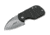 Boker Plus Subcom Friction Folding Knife, 2.2in, AUS-8, G10, Uncoated, Black, 01BO610