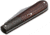 Boker Solingen Barlow Integral Folding Knife, 2.64in, Damascus, Desert Ironwood, Micarta Olive Handle, 100501DAM
