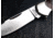 Boker Solingen Junior Scout Mammuth Folding Knife, 2.72in, N690, Mammoth Tooth, Nickel Silver Brown Handle, 111990