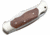 Boker Solingen Optima Palisander Folding Knife, 3.54in, 440C, Nickel Silver, Rosewood Brown Handle, 113002