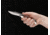 Boker Solingen Optima Palisander Folding Knife, 3.54in, 440C, Nickel Silver, Rosewood Brown Handle, 113002