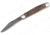 Boker Solingen Stockman Folding Knife, 2.95in, 4034, Thuja Wood Brown Handle, 117481