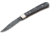 Boker Solingen Trapper Uno Jute Folding Knife, 3.31in, O1, Micarta, Nickel Silver Black Handle, 112595