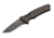 Boker Strike Coyote Tanto Folding Knife, 3.3in, AUS-8, Aluminum, Khaki, 01BO425N