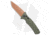 Boker Strike Tanto Desert Warrior Automatic Folding Knife, 3.25in, D2, Tanto Blade, Aluminum OD Green Handle, Copper/OD Green, 7.875in, BHQ-68520
