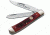 Boker USA Traditional Series Trapper Jigged Bone Knife, Red, Small, 110747