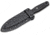 Boker Applegate Boot Fixed Blade Knife, Small, Kydex Sheath, 6 in, 440C, Double Edge, Black FRN (Fiberglass-Reinforced Nylon), 120546