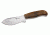 Boker USA Arbolito Skinner Wood Fixed Blade Knife w/ Leather Sheath 02BA580GB