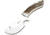 Boker USA Arbolito Stag Gut Hook Fixed Blade Knife w/ Leather Sheath 02BA510HH