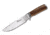 Boker USA Arbolito Timberwolf Wood Fixed Blade Outdoor Knife w/ Leather Sheath 02BA572