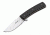 Boker USA Boker Plus FR CF Folding Pocket Knife,2.8in VG-10 Steel Blade,Carbon Fibre Black Handle 01BO743