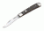 Boker USA Boker Trapper Classic Folding Pocket Knife,3.3in 440C Steel Blade,Bog Oak Wood Brown Handle 112545