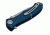 Boker USA Boker Turbine II FB Edition,3.1in X-15T.N. Steel Blade,Aluminium Blue Handle 110121