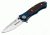 Boker USA Boker Turbine II FB Edition,3.1in X-15T.N. Steel Blade,Aluminium Blue Handle 110121
