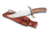 Boker USA Bowie Fixed Blade Knife w/ Leather Sheath 120547