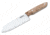 Boker USA Brava Santoku Knife 6.375in,X50CrMoV15 Steel Blade,Olive Wood Handle 130484