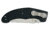 Boker USA Gitano Linerlock Folding Knife,5.5in closed,Stainless Modified Clip Blade,Contoured Black G-10 Handle BOP02607