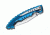 Boker USA Magnum Blue Bowie Folding Knife,3.875in 440 Steel Blade,Blue Coated Steel Handle 01RY855