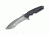 Boker USA Magnum Dark Raider Fixed Blade Knife,6.10in 440A Steel Blade,Black G-10 Handle 02SC142