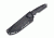 Boker USA Magnum Dark Raider Fixed Blade Knife,6.10in 440A Steel Blade,Black G-10 Handle 02SC142