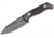 Boker Magnum Life Knife Fixed Blade Knife, 3.94 in, 440A Stainless Steel, Clip Point Blade, G10 Black Handle, 02MB201