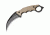 Boker Magnum Spike Karambit Fixed Blade Knife,4.0in 440A Steel, Karambit Blade, G-10 Brown Handle, 02SC028