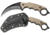 Boker Magnum Spike Karambit Fixed Blade Knife,4.0in 440A Steel, Karambit Blade, G-10 Brown Handle, 02SC028