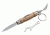 Boker USA MAM AISI 420 Stainless Steel Folder Knife, Canivete Com Garfo w/ Fork, Keychain, Bottle Opene, 2.26in. Blade 01MM009