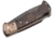 Boker USA Mokume Damascus Walnut Knife, Brown, Small, 110166DAM