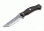 Boker USA Plus Biker Fixed Blade Knife,4.13in 440C Steel Blade,Black G10 Handle 02BO370
