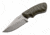 Boker USA Plus Ridgeback Fixed Blade Knife,3.25in,Matte 440C Stainless Blade,Textured Od Green G10 Handle BOP02626