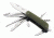 Plus Tech-Tool Outdoor 4 2.8In Multi-Tool Knife, Green