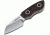 Boker USA Pry Mini Anniversary Fixed Blade Knife,2.5in N690Bo Steel Blade,Grenadill Wood Handle 120715