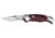 Boker USA Scout Honeycomb Red Folding Blade Knife,3.13in,N690 Blade,Honeycomb Handle 112502