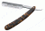Boker USA Silver Steel Straight Razor, Tortoise 140512