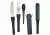 Boker USA SnacPac Utensil Set w/Salt and Pepper,Black,Clam Pack B-03BO800C