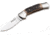 Boker USA Stag Lock Blade W/Sheath Knife, Brown, Small, 114000