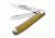 Boker USA Traditional Series Trapper Smooth Bone Knife, Yellow, Small, 110731