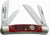 Boker USA Traditional Series Congress Jigged Knife, Red, Small, 110745