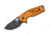 Fox Vox Suru Folding Knife, 2.3in, M390, Carbon Fibre, Orange, FX-526 ALO