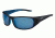 Bolle Blacktail Sunglasses, Shiny Black/Blue Frame, Polarized Offshore Blue Oleo AR Lens, 12031