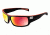 Bolle Tetra Sunglasses, Matte Black/Red Line 11707
