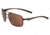 Bolle Brisbane Single Vision Prescription Sunglasses, Matte Brown Frame-11801SV