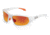 Bolle Cervin Sunglasses, Shiny White Frame, TNS Fire Lenses 11586