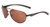 Bolle Columbus Single Vision Prescription Sunglasses, Matte Brown Frame-11797SV