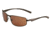 Bolle Everglades Single Vision Prescription Sunglasses, Matte Brown Frame-11790SV